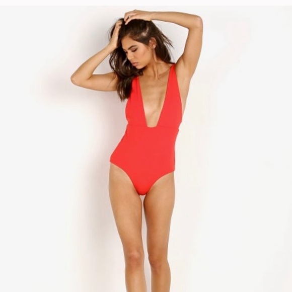 Mara Hoffman Other - Mara Hoffman Red Audrey Swimsuit